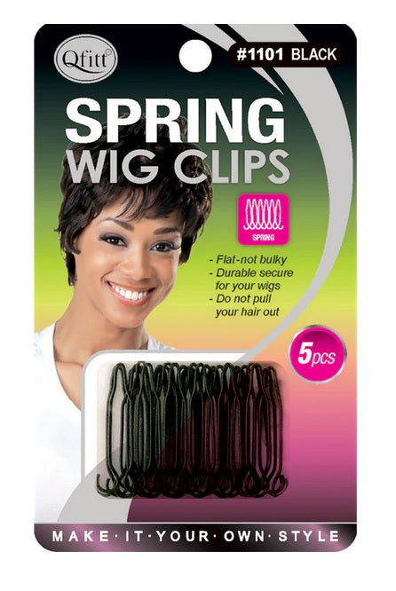 Qfitt SPRING WIG CLIPS