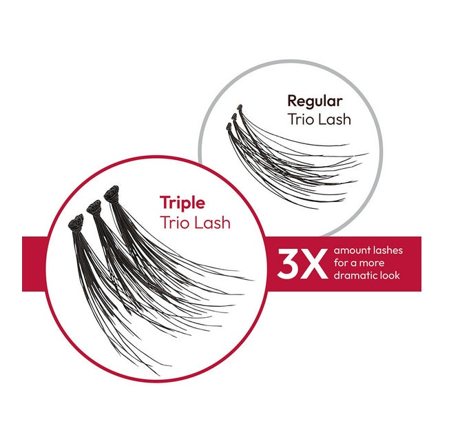 i*ENVY Triple Black KNOTTED Trio Lashes -