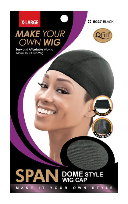 Qfitt SPANDEX DOME STYLE WIG CAP