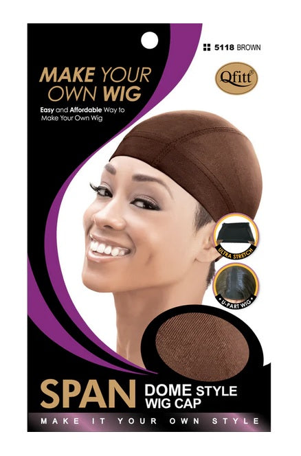 Qfitt SPANDEX DOME STYLE WIG CAP