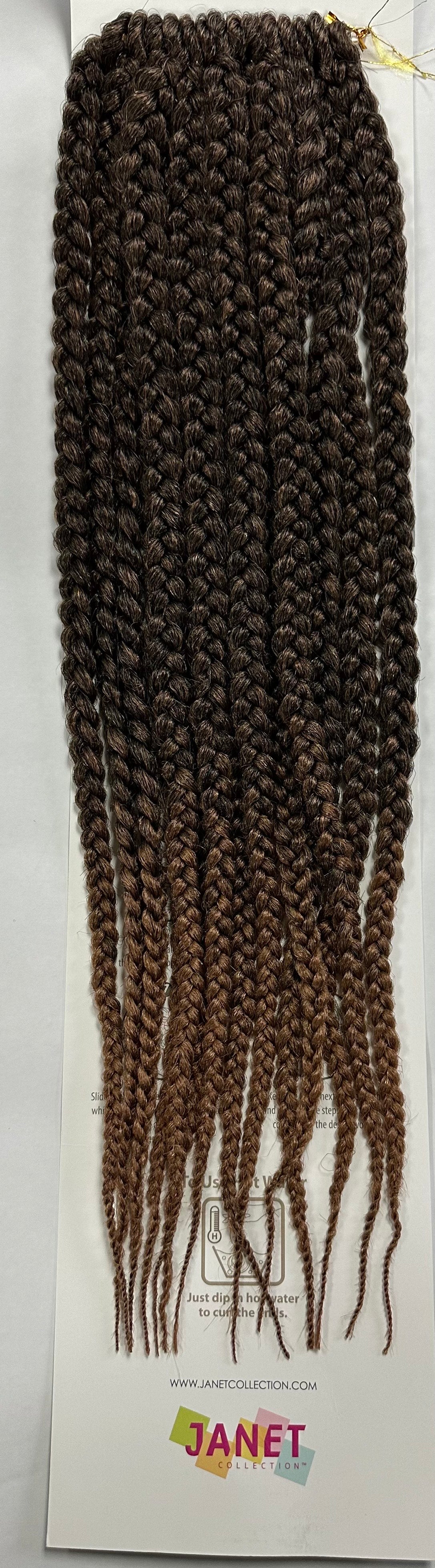 Janet Collection Synthetic Crochet Braid Hair HAVANA MAMBO BOX BRAID 18