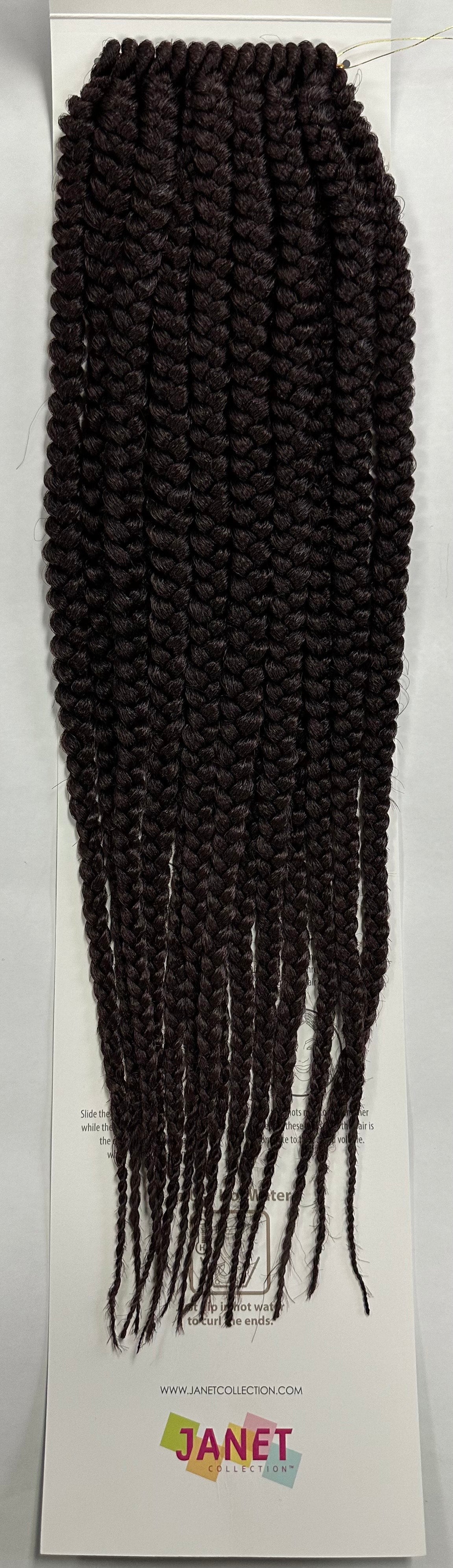 Janet Collection Synthetic Crochet Braid Hair HAVANA MAMBO BOX BRAID 18