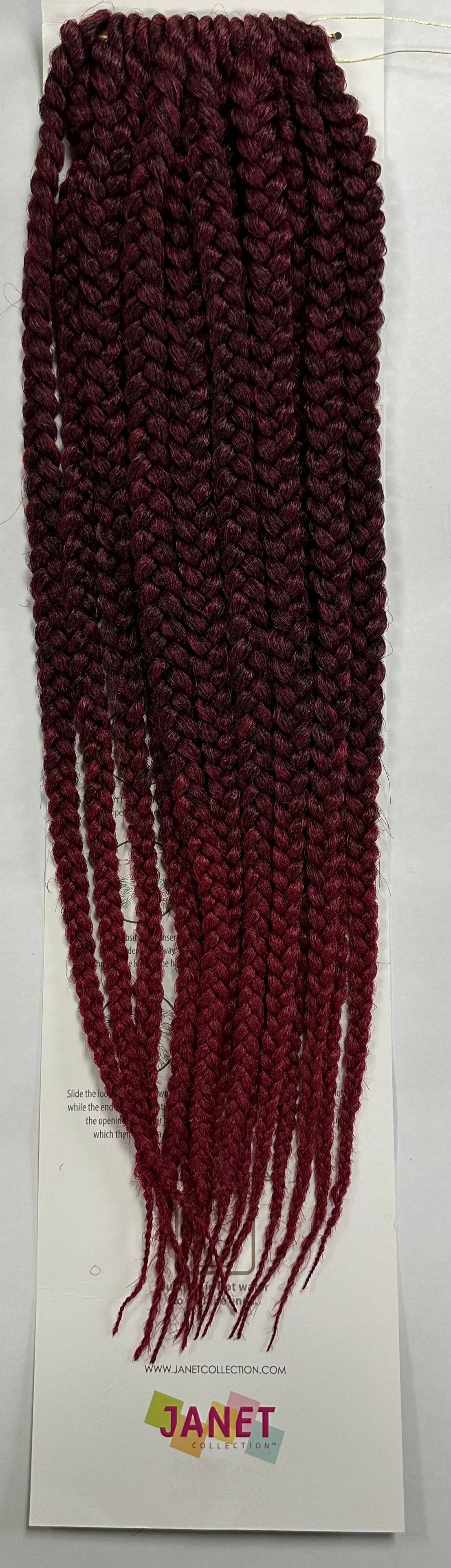 Janet Collection Synthetic Crochet Braid Hair HAVANA MAMBO BOX BRAID 18