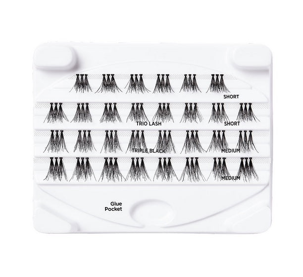 i*ENVY Triple Black KNOTTED Trio Lashes -