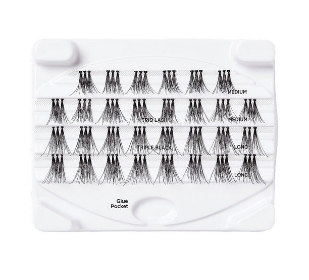 i*ENVY Triple Black KNOTTED Trio Lashes -