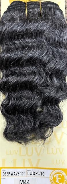 Eve Hair 100% Human Hair DEEP WAVE (salt & pepper)