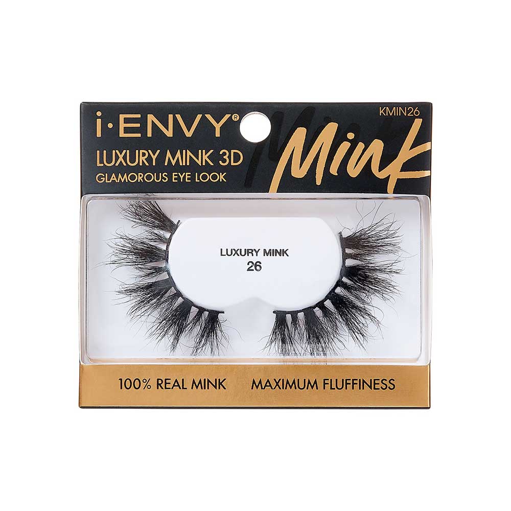 i-ENVY Luxury Mink Lashes (25mm) Glamorous Eye Look!!