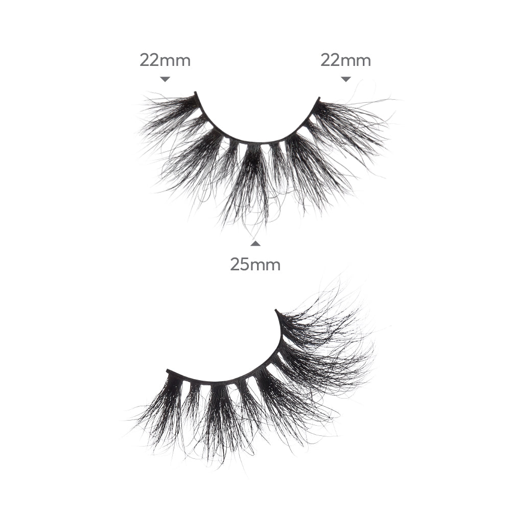 i-ENVY Luxury Mink Lashes (25mm) Glamorous Eye Look!!
