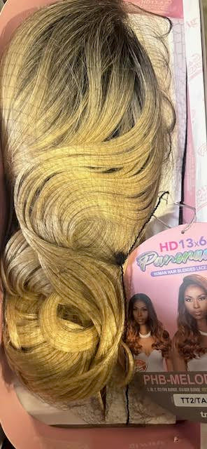 tru wig Human Blended Lace Front Wig PHB-MELODY