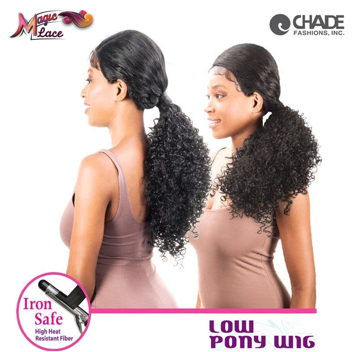 New Born Free Synthetic Magic Lace Pony Wig 54 | Low Lace Front