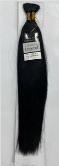 Human Quality Hair for Braiding LEGEND YAKI BULK 18" #1 Jet Black