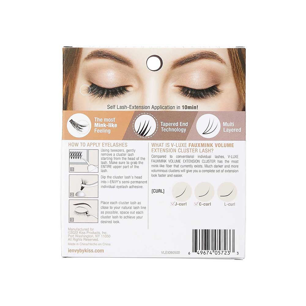 VLuxe by i-ENVY 30D Cluster Lash Extension Lashes