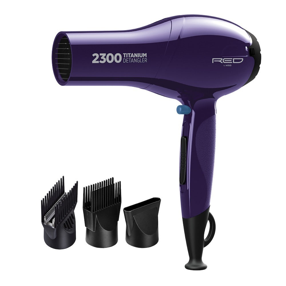 RED BY KISS 2300 Titanium Detangler Dryer