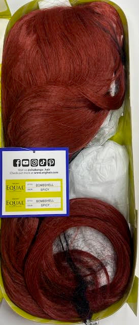 Freetress Equal Curtain Bang Synthetic Lace Wig BOMBSHELL
