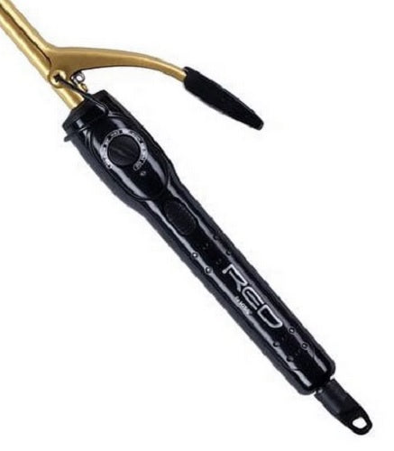 RED BY KISS 1875 Ceramic Curling Iron 1"