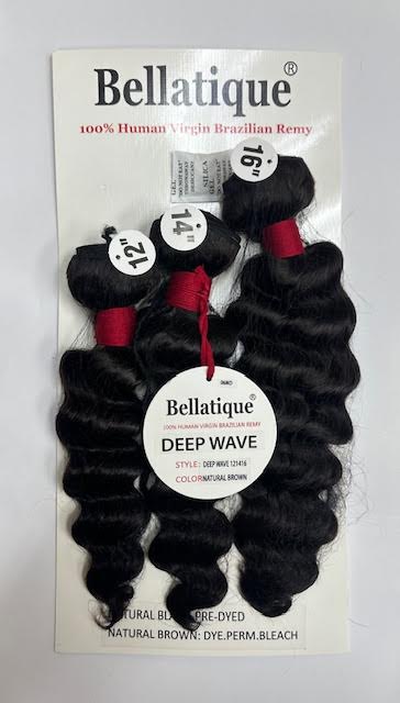 Bellatique Brazilian Deep Wave 3PC BUNDLE PACK - LIMITED EDITION!!