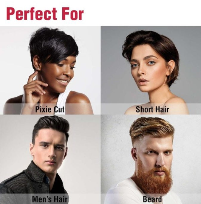 RED BY KISS Titanium Flat Iron 0.3″ The Thinnest for Edge Styling