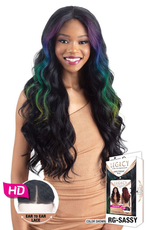 Shake-N-Go Legacy Human Blend Lace Front Wig FANTASIA