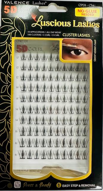 Valence Luscious 5D Cluster Lashes