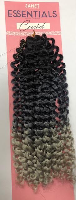 Janet Collection Essential Synthetic Crochet Braid Hair WATER WAVE 24" - SPECIAL DEAL!!