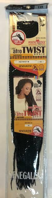 Eve Hair African Nature Braid AFRO TWIST - INDTWIST M