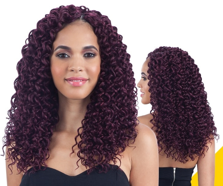 Freetress Synthetic Braiding Hair BEACH CURL 12"