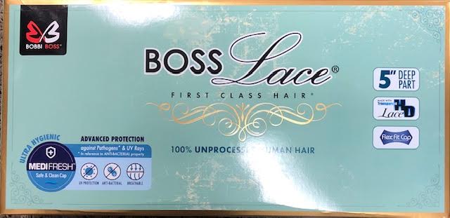 Bobbi Boss 100% Unprocessed Human Hair Lace Front Wig - MHLF56  EVELINA