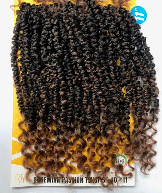 DEJAVU Synthetic Crochet Braid BOHEMIAN PASSION TWIST 9"10"11"