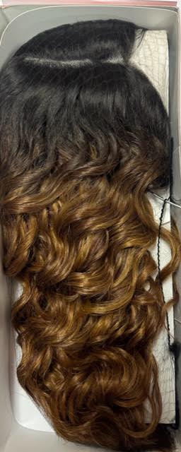 Hair Republic Synthetic Swiss Lace Front Wig NBS-i1996