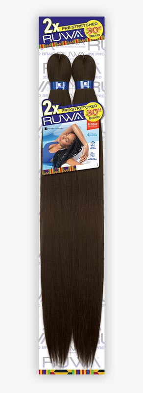 Sensationnel African Collection 2X RUWA PRE-STRETCHED BRAID 30″