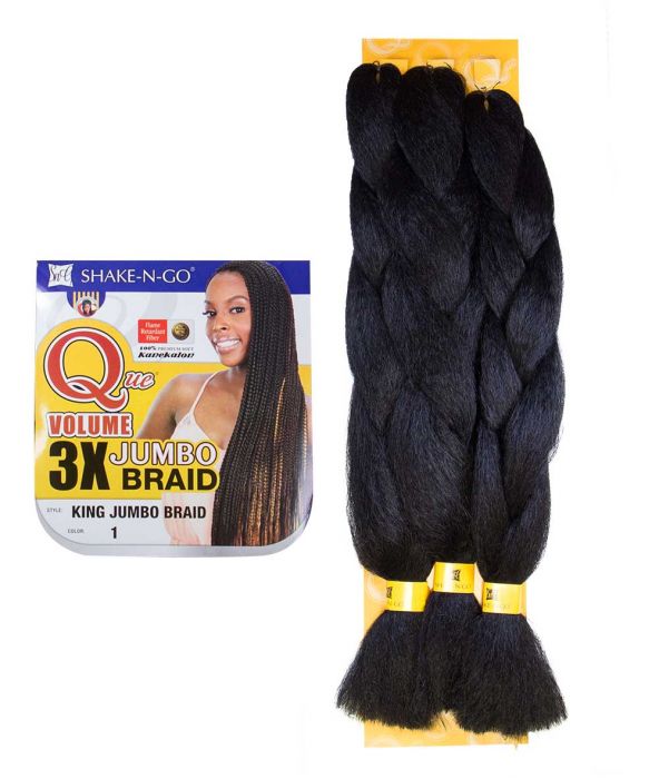 Que Volume 3X Jumbo Braid KING JUMBO BRAID