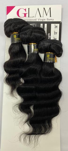 Sphinx Pure Unprocessed Virgin Remy GLAM LOOSE DEEP 3 Pack Bundle