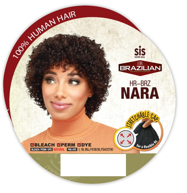 Zury SIS 100% Human Hair Wig HR BRAZ NARA