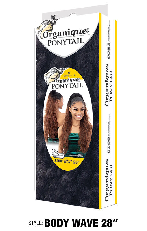 Organique Synthetic Ponytail BODY WAVE 28"