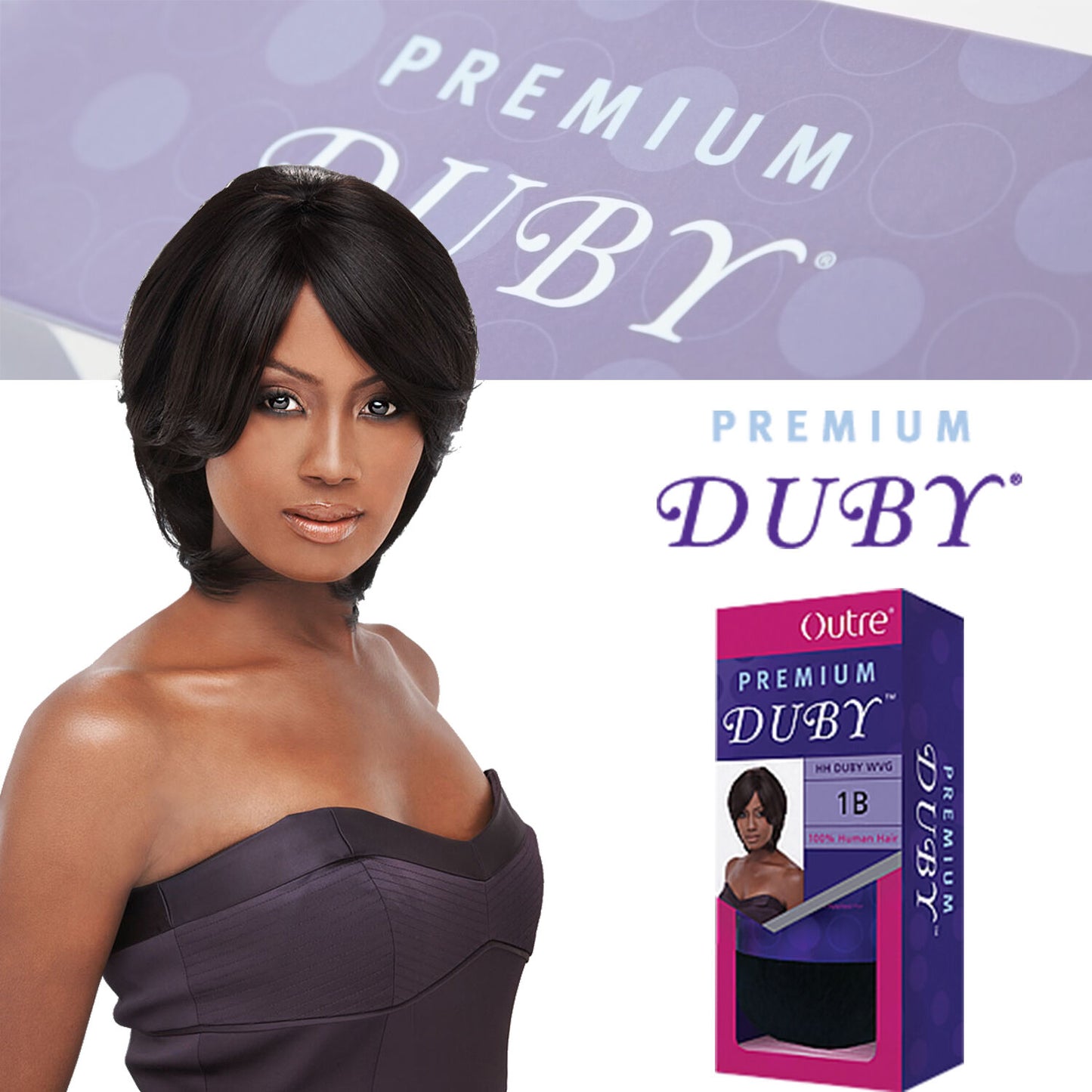 Outre Human Hair Premium DUBY 8" CLEARANCE