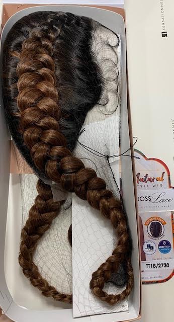 Bobbi Boss Synthetic Lace Front Braided Wig MLF627 DUTCH BRAID