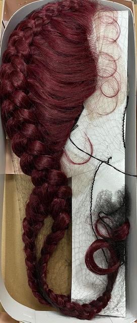 Bobbi Boss Synthetic Lace Front Braided Wig MLF627 DUTCH BRAID
