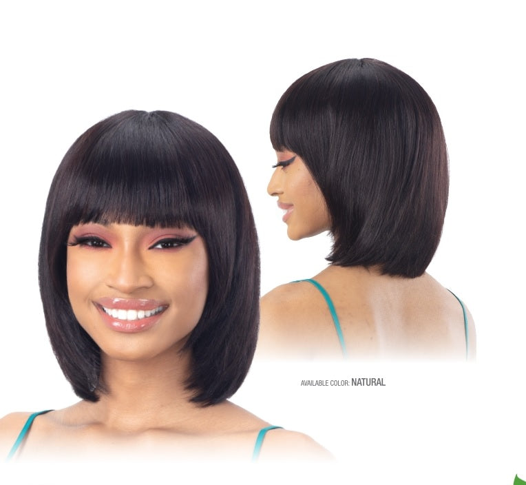 Shake-N-Go Naked Brazilian Natural 100% Human Hair Premium Wig MELIA