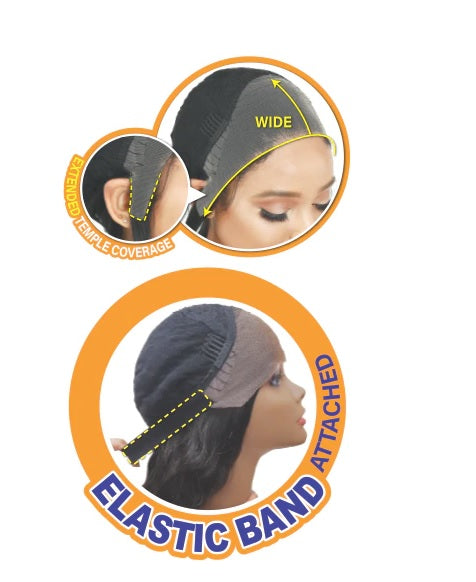 Zury Sis 100% Virgin Remy Human Hair Lace Front Wig - HRH ONLY FRONTAL MINE
