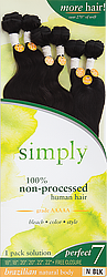 Outre SIMPLY Brazilian 100 Human Hair Perfect 7 NATURAL BODY 7PCS HairCloset