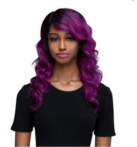 Laflare 100% Human Hair Virgin Remy Brazilian Lace Front Wig ZOE