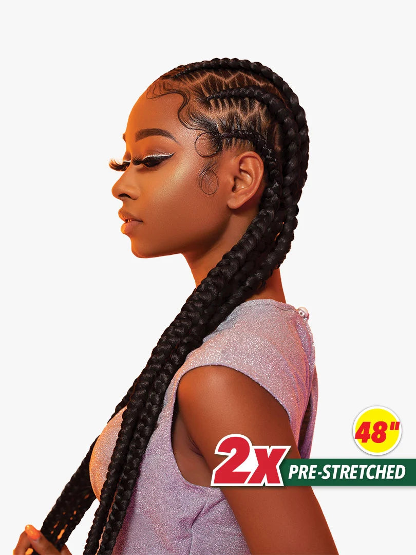 Sensationnel African Collection 2X X-PRESSION PRE-STRETCHED 48″
