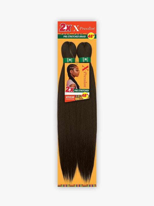 Sensationnel African Collection 2X X-PRESSION PRE-STRETCHED 48″