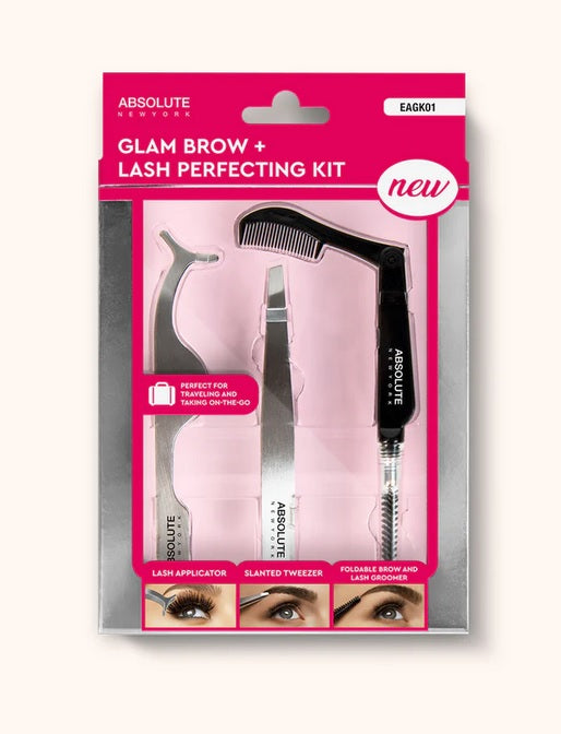 ABSOLUTE NY Glam Brow + Lash Perfecting Kit