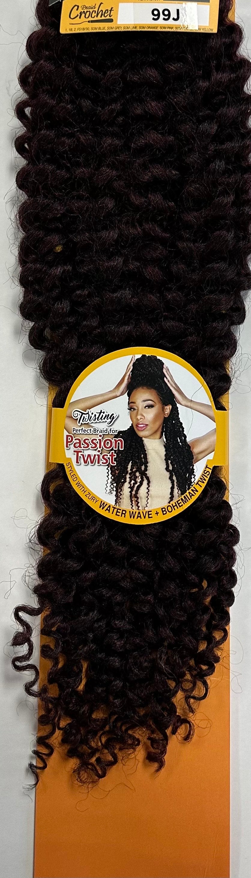 Zury Synthetic Crochet Braid Hair WATER WAVE 22