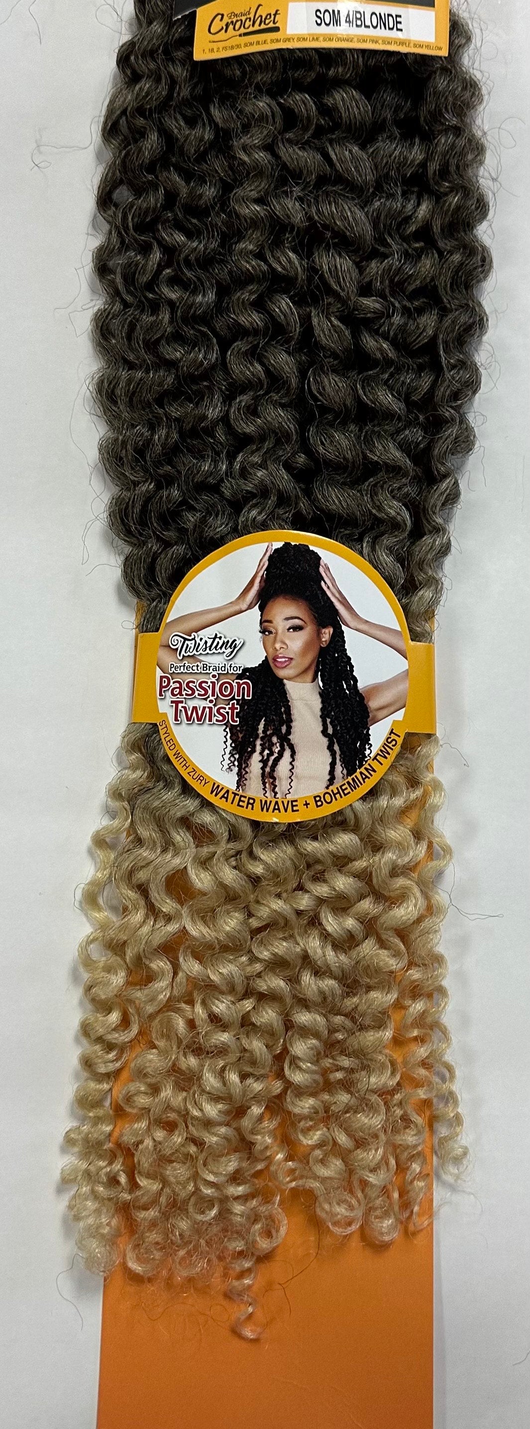Zury Synthetic Crochet Braid Hair WATER WAVE 22