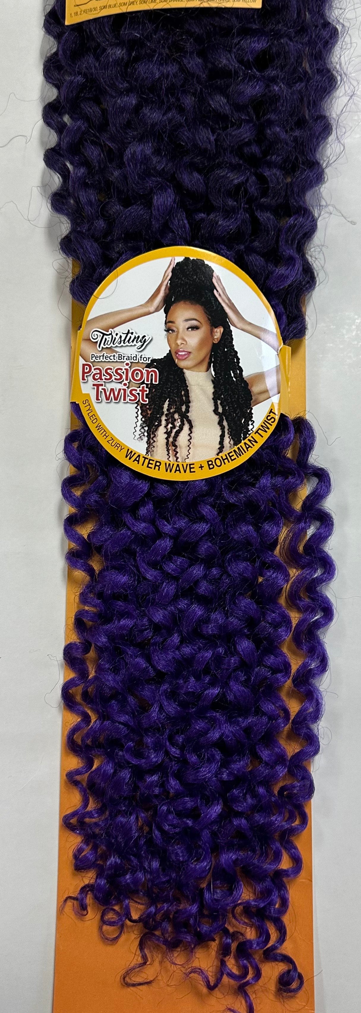 Zury Synthetic Crochet Braid Hair WATER WAVE 22
