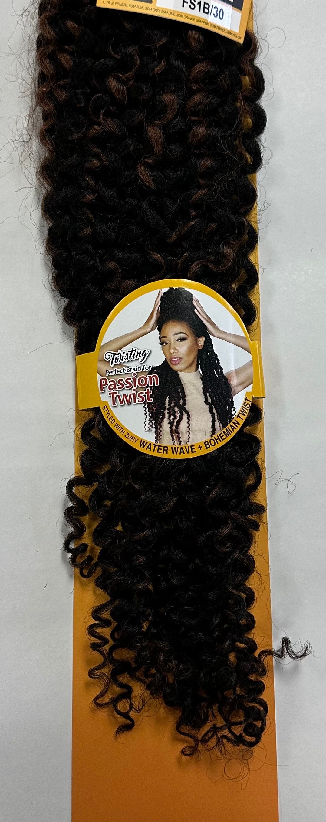 Zury Synthetic Crochet Braid Hair WATER WAVE 22