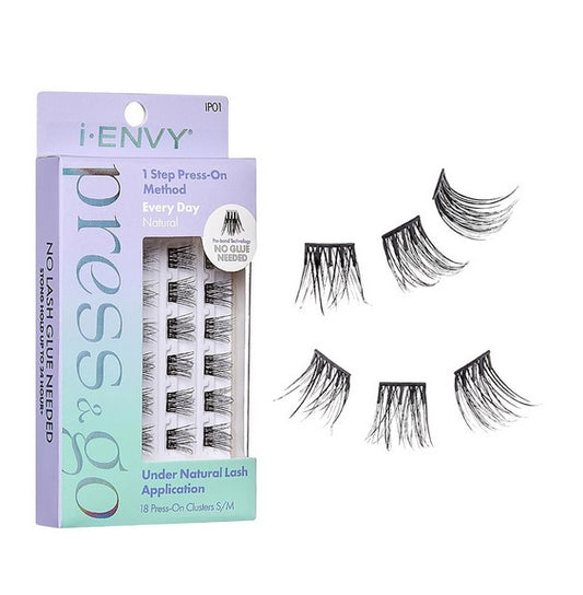 i*ENVY Press & Go Press On Cluster Lashes