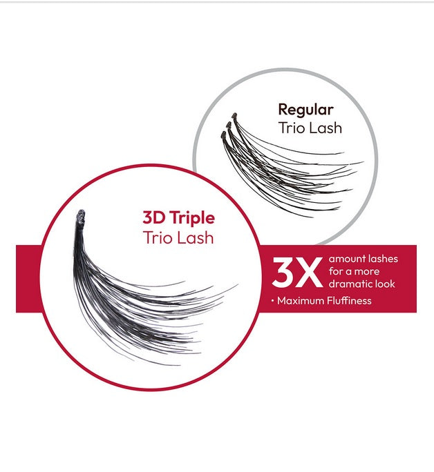 i*ENVY Triple Black Trio Lashes - 3D Trios
